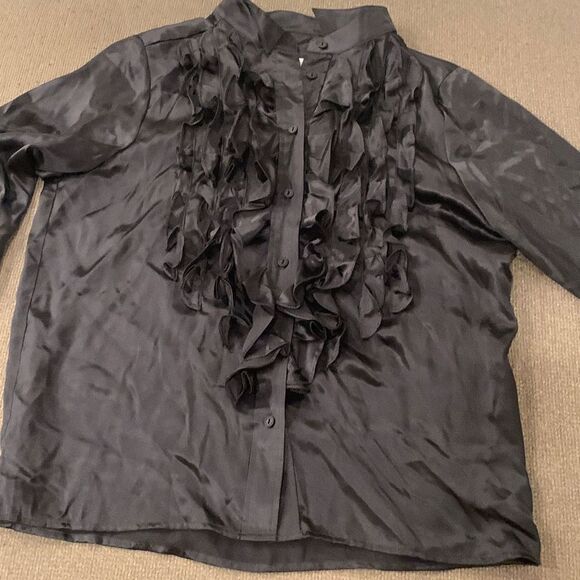 See By Chloe ruffle silk shirt - Picture 13 of 14